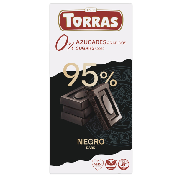 Torras Schokolade 0% Zuckerzusatz