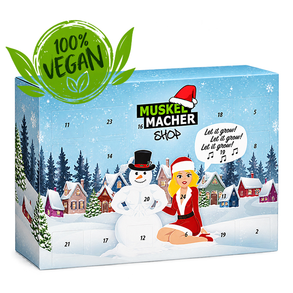 Muskelmacher Shop Vegan Adventskalender 2026