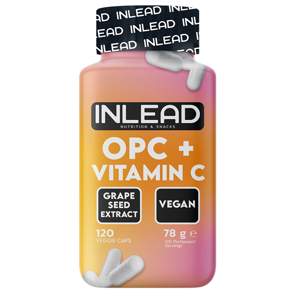 Inlead Nutrition OPC + Vitamin C (120 Kapseln)