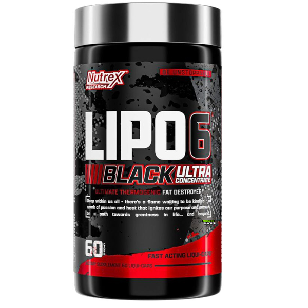Nutrex-Research-Lipo-6-Black-Ultra-Concentrate Nutrex Black Ultra Concentrate US-Version (60 Kapseln)