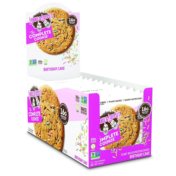 12x Lenny & Larry's Complete Cookies Birthday Cake