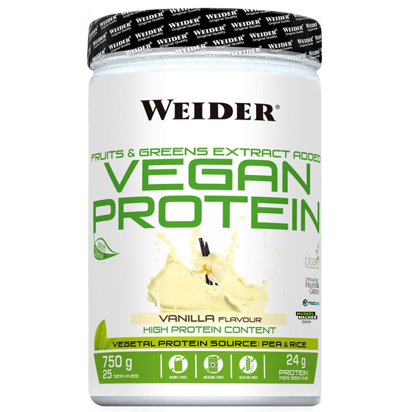 Weider-Vegan-Protein-Vanilla-750g Weider Vegan Protein