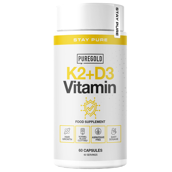 PureGold Vitamin K2+D3 (60 Kapseln) PureGold Vitamin K2+D3 (60 Kapseln)