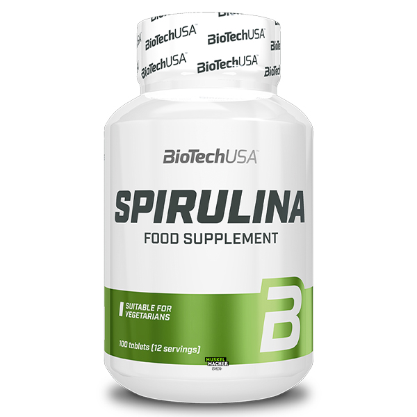 Biotech-USA-Spirulina BioTech USA Spirulina (100 Tabletten)