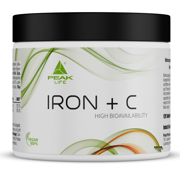 peak-iron-c PEAK Iron + C (120 Tabs)