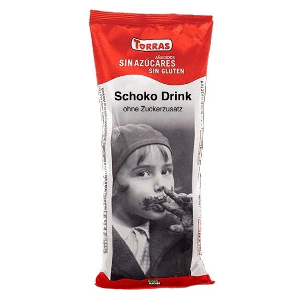 Torras-Kakao-Drink-zuckerfrei-Muskelmacher-Shop Torras Schoko Drink (ohne Zuckerzusatz)