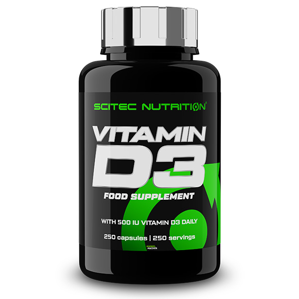 Scitec-Nutrition-Vitamin-D3-250-Kapseln Scitec Nutrition Vitamin D3 (250 Kapseln)