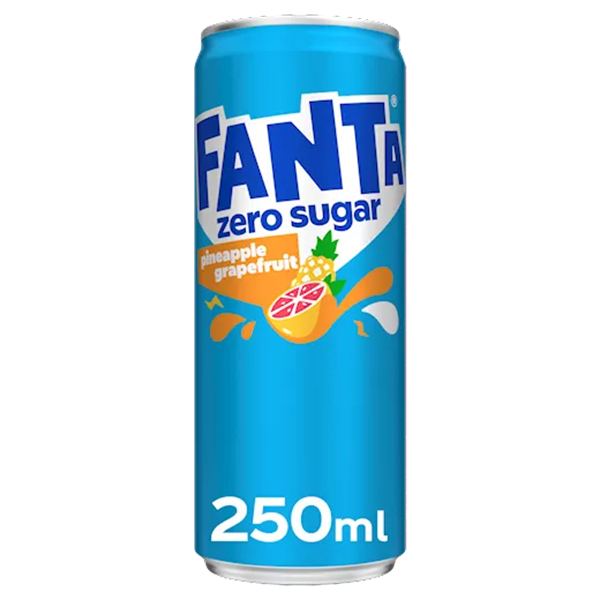 Fanta Pineapple Grapefruit Zero Sugar