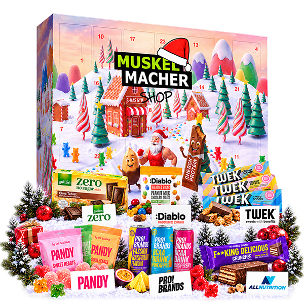 Muskelmacher Shop Fitness Adventskalender 2026