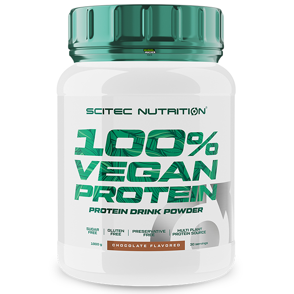 Scitec-Nutrition-100-Vegan-Protein-1000g-Chocolate Scitec Nutrition 100% Vegan Protein