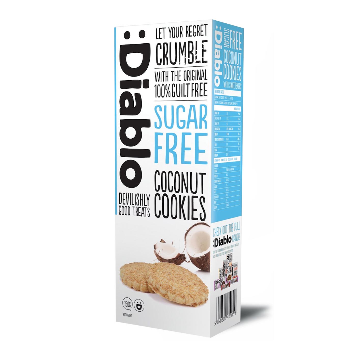 Diablo No Sugar Added Cookies