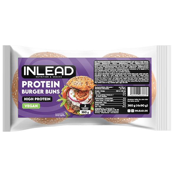 Inlead Nutrition Protein Burger Buns (4 Brötchen)