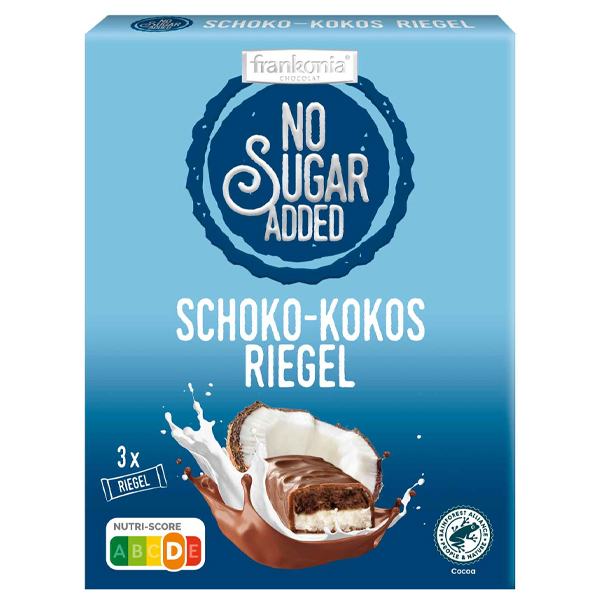 Frankonia Schoko-Kokos Riegel (3 Stück) Frankonia Schoko-Kokos Riegel (3 Stück)