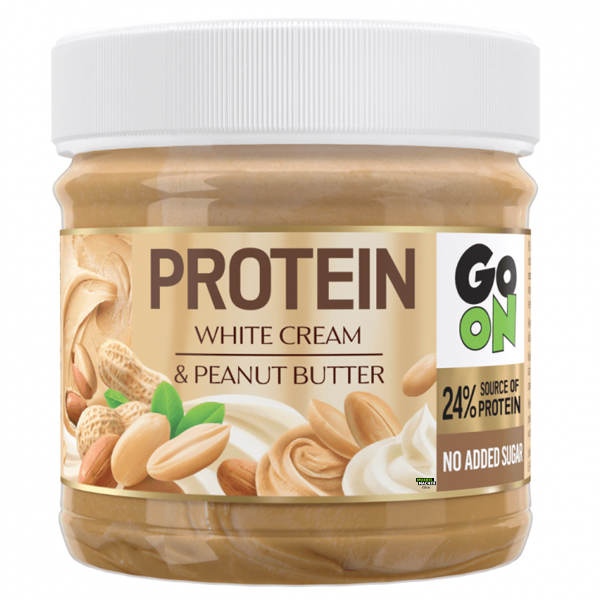 Go-On-Nutrition-Protein-White-Cream-Peanut-Butter Protein White Cream & Peanut Butter