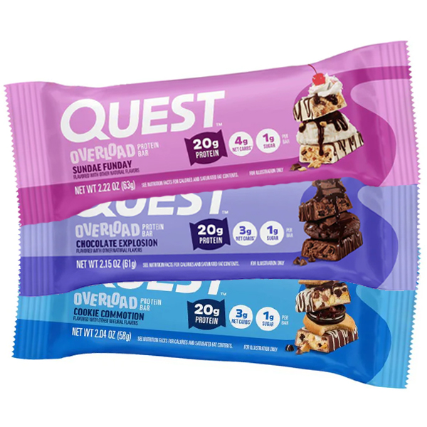 Quest Overload Protein Bar