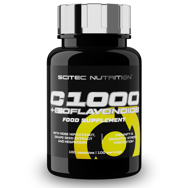 Scitec Nutrition Vitamin C 1000 + Bioflavonoids (100 Kapseln)