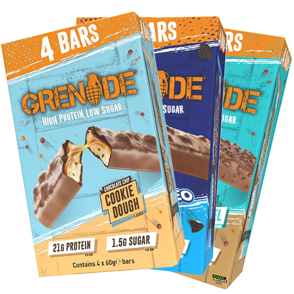 4x-Grenade-Protein-bars-Box 4x Grenade Protein Bars Box