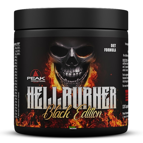 PEAK-Hellburner-Black-Edition-120-Kapseln PEAK Hellburner Black Edition (120 Kapseln)