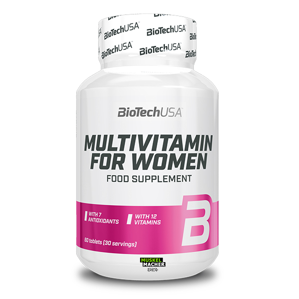 BioTech-USA-Multivitamin-for-Women BioTech USA Multivitamin for Women (60 Tabletten)