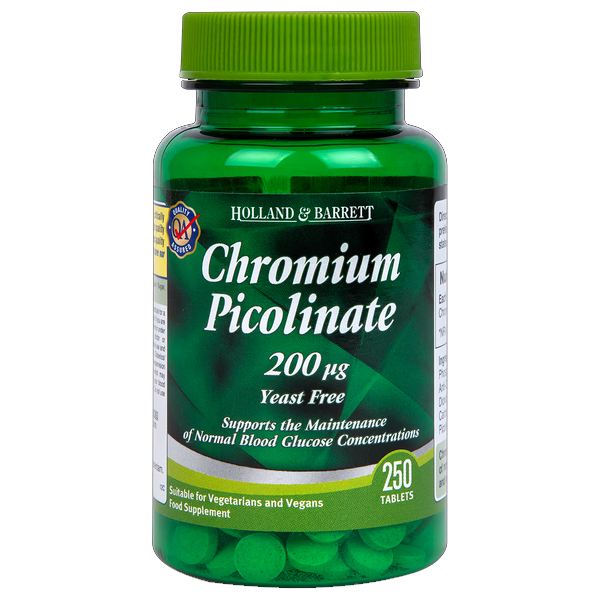 H&B Chromium Picolinate (250 Tabletten)
