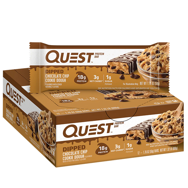 12er Box Quest Dipped Bars (MHD Angebot)