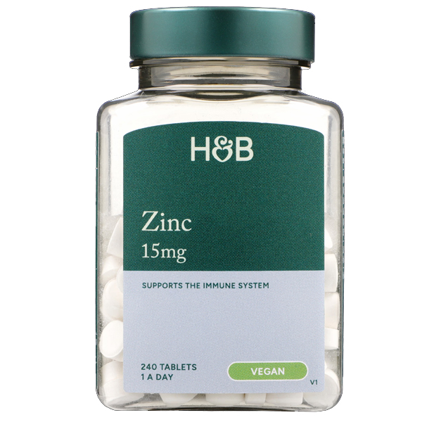 H&B Zinc 15mg (240 Tabletten)
