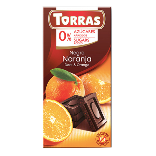 Torras Schokolade 0% Zuckerzusatz