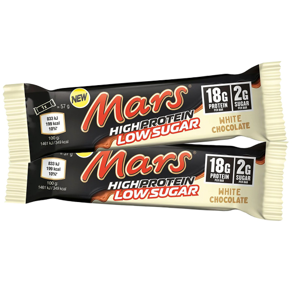 Mars Hi Protein Bar Low Sugar White Chocolate Mars Hi Protein Bar Low Sugar White Chocolate