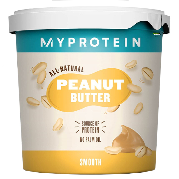 MyProtein-Peanut-Butter-Smooth MyProtein All Natural Peanut Butter