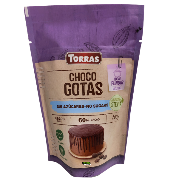 Torras-Schoko-Drops-Stevia-200g Torras Choco Drops Stevia