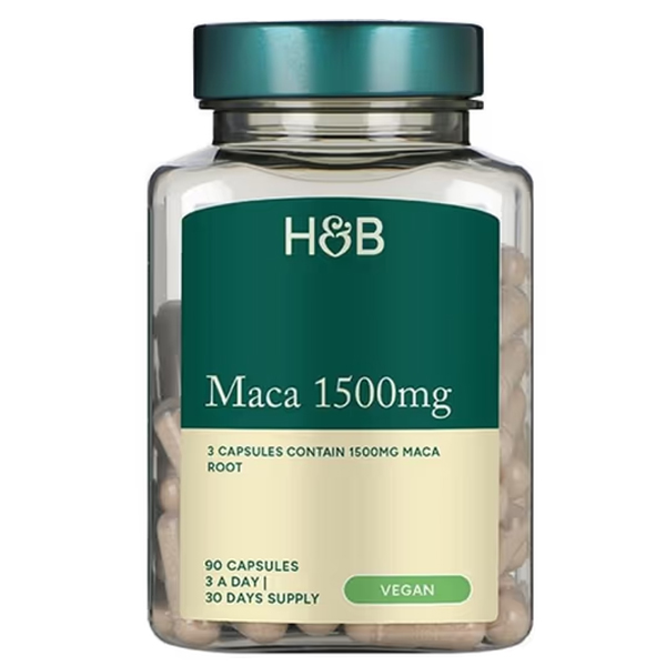 H&B Maca 1500mg (90 Kapseln)