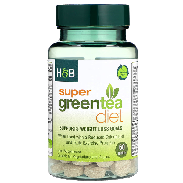 H&B Super Green Tea Diet (60 Tabletten)