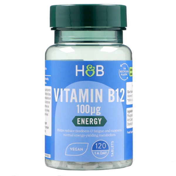 H&B Vitamin B12 Methylcobalamin (120 Tabletten)