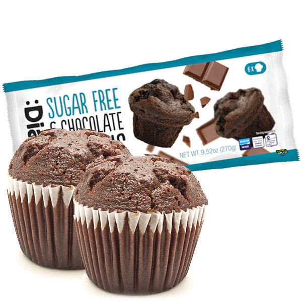 Diablo Sugarfree Muffins (6 Stück)