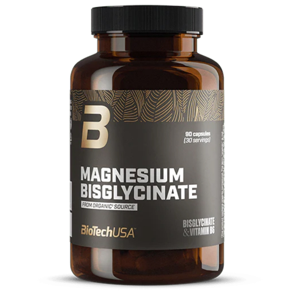 Biotech USA Magnesium Bisglycinate Organic (90 Kapseln) Biotech USA Magnesium Bisglycinate Organic (90 Kapseln)