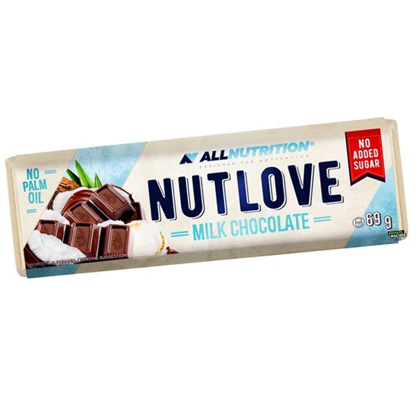 All Nutrition Nutlove Milk Chocolate Bar