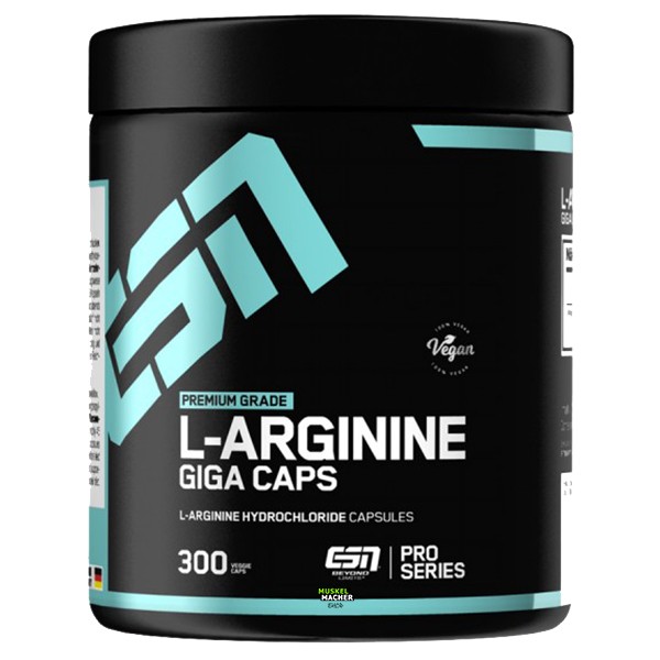 ESN L-Arginine Giga Caps (300 Kapseln)