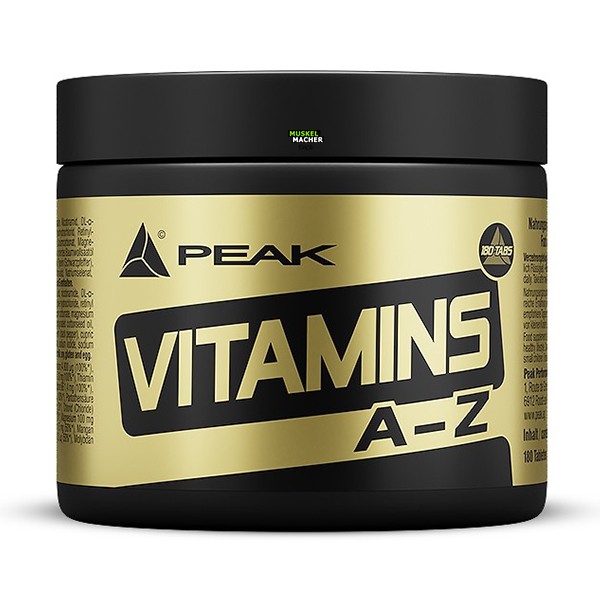 PEAK Vitamin A-Z (180 Tabletten)