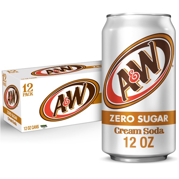 A&W Cream Soda Zero Sugar