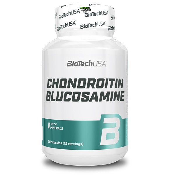 BioTech USA Chondroitin Glucosamine (60 Kapseln)