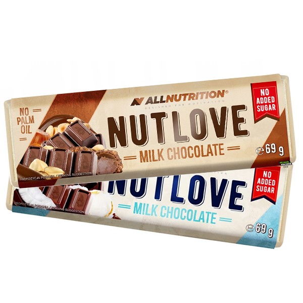 All Nutrition Nutlove Milk Chocolate Bar