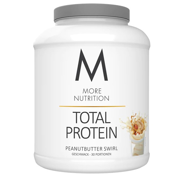 More Nutrition Total Protein 1800g Peanutbutter Swirl
