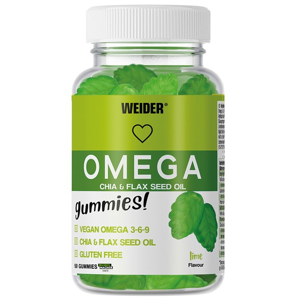 Weider Vegan Omega (50 Gummies)