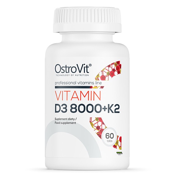 Ostrovit Vitamin D3 8000 + K2 (60 Tabletten)