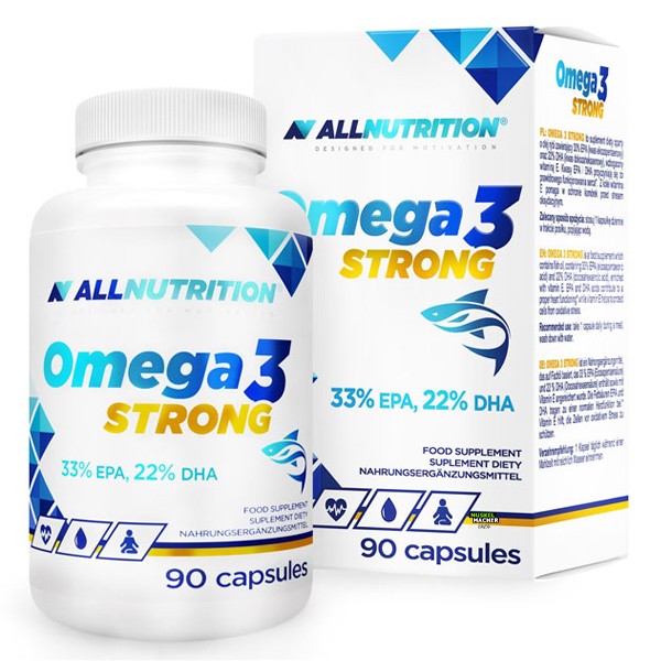 All Nutrition Omega 3 Strong (90 Kapseln)