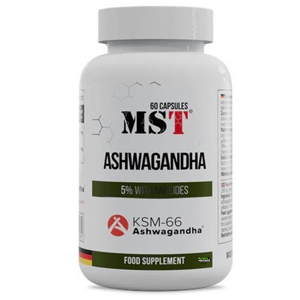 MST Nutrition Ashwagandha KSM-66® (60 Kapseln)