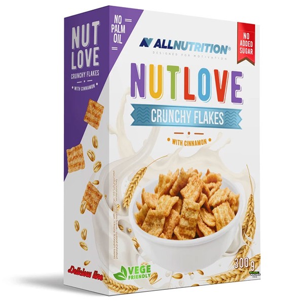 All Nutrition Nutlove Crunchy Flakes Cinnamon