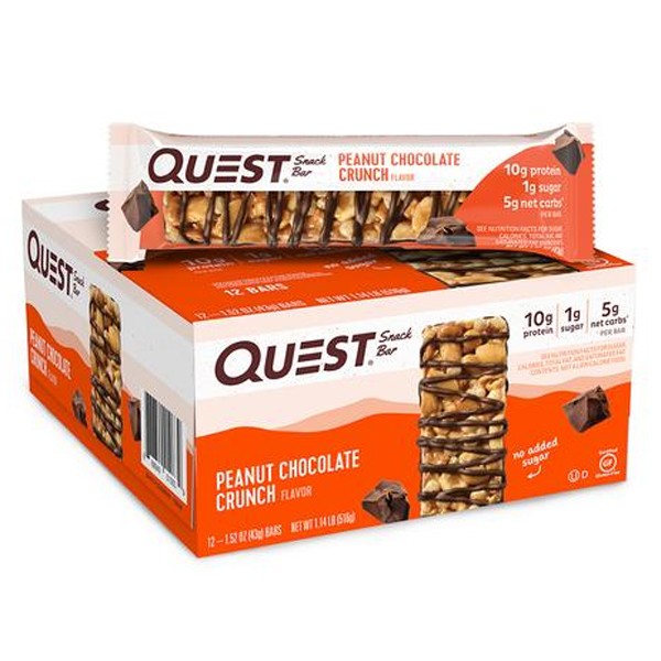 12x Quest Nutrition Snack Bars