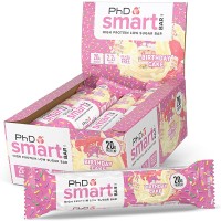 12x PHD Nutrition Smart Protein Bar Birthday Cake